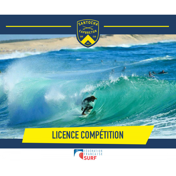 Licence Surf Compétiteur